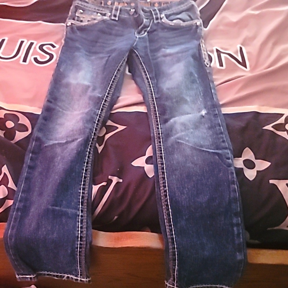 RockRivival Jeans Size 30 Teddy Slim